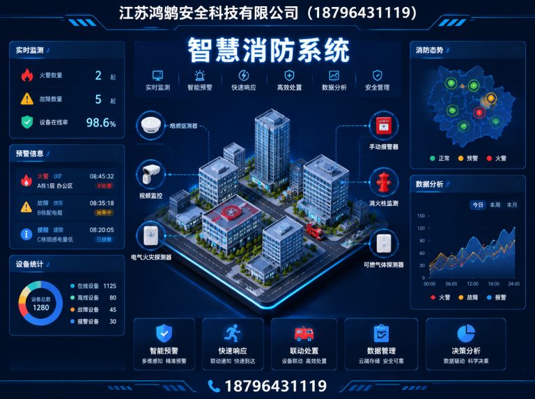 黔西南消防通信指挥展示图