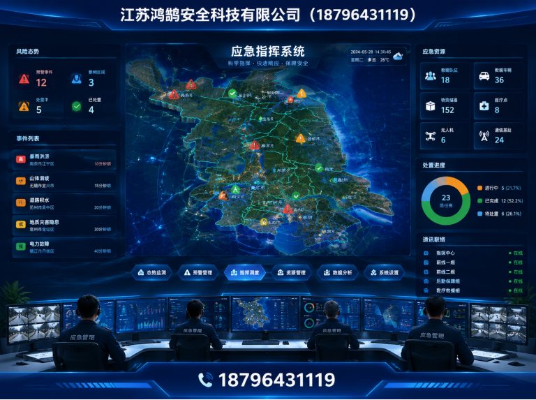 黔西南应急指挥系统展示图